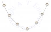 Freshwater Pearl Illusion Choker Necklace