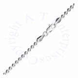 Bead Chain Necklace Or Bracelet 300 Or 3mm