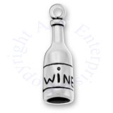 3D Wine Bottle Charm