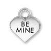 BE MINE Valentines Candy Heart Charm