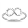 Lightweight Infinity Symbol Design Love Knot Ring