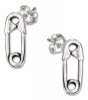 Baby Diaper Safety Pin Post Earrings