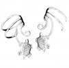 Left And Right Turtle Ear Cuff Wrap Set