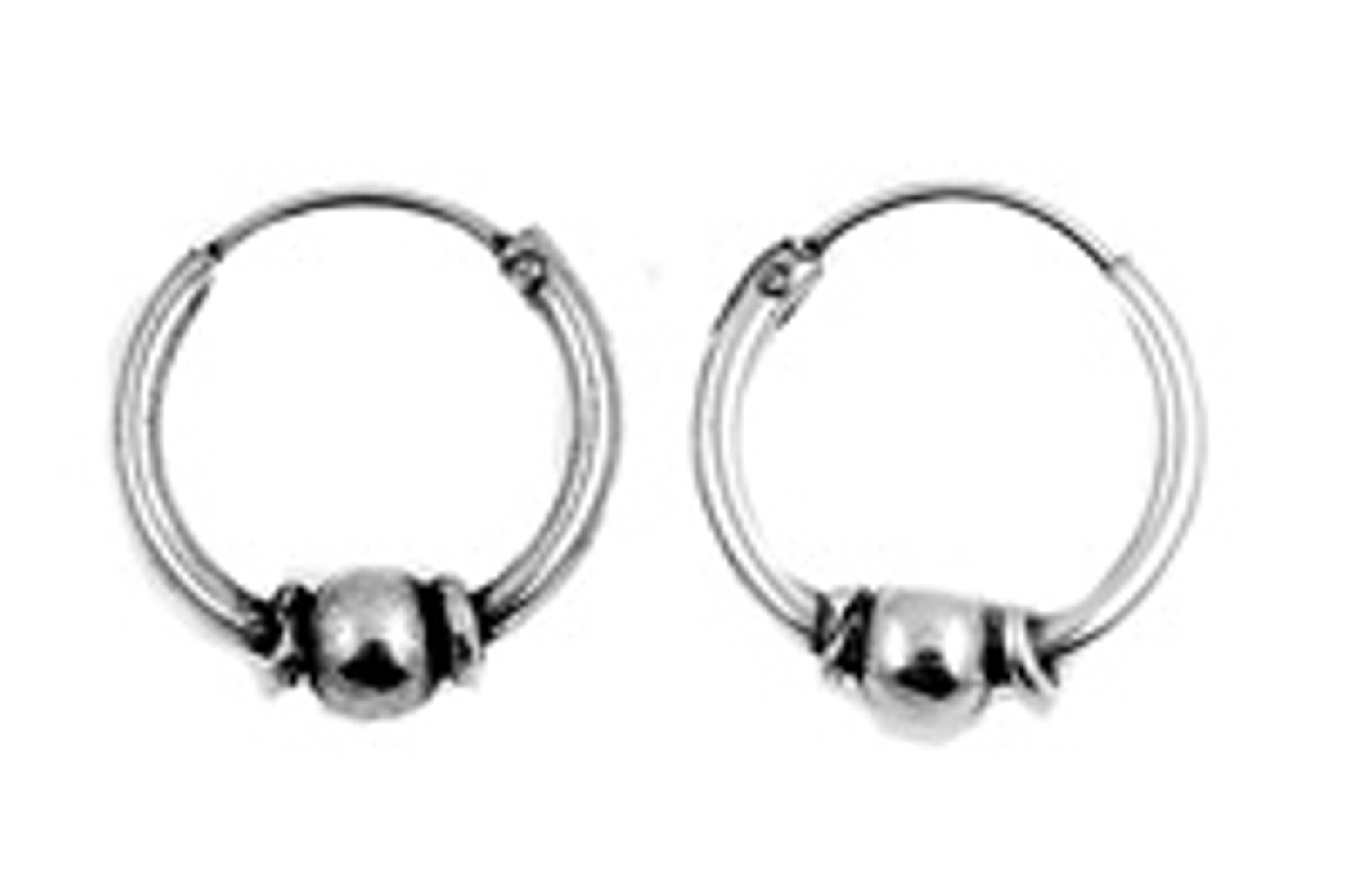 mens hoop earrings