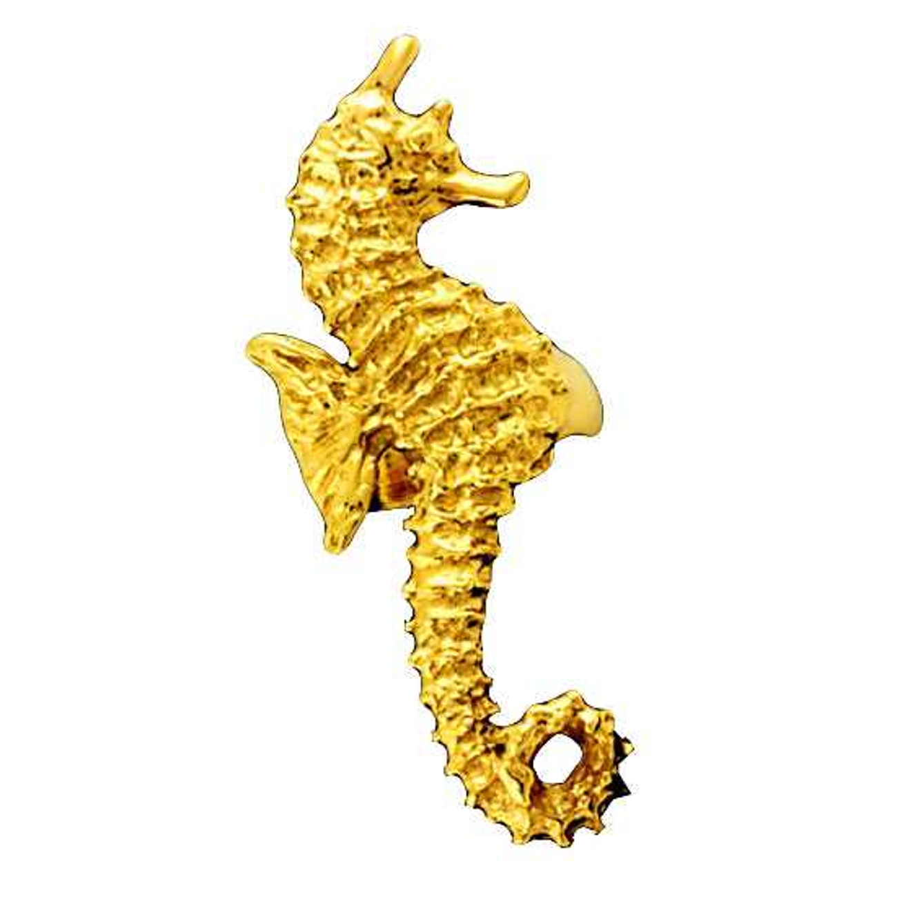 Gold Vermeil Right Only Ocean Sea Horse Ear Cuff Gold Vermeil Right Only Ocean Sea Horse Ear Cuff