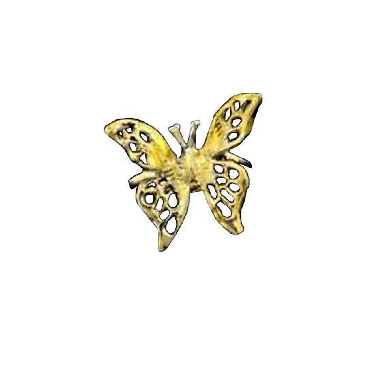 Right Only Gold Vermeil Pierceless 3D Open Butterfly Ear Cuff Right Only Gold Vermeil Pierceless 3D Open Butterfly Ear Cuff