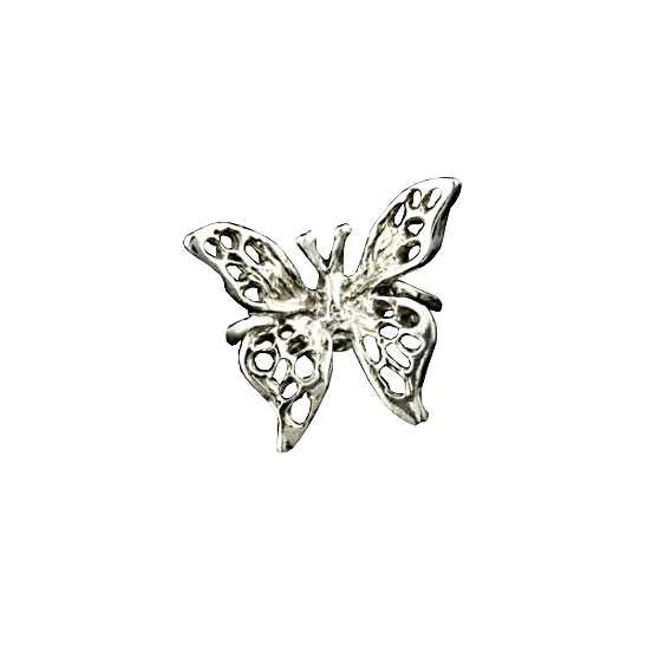 Right Only Pierceless 3D Open Butterfly Ear Cuff Right Only Pierceless 3D Open Butterfly Ear Cuff