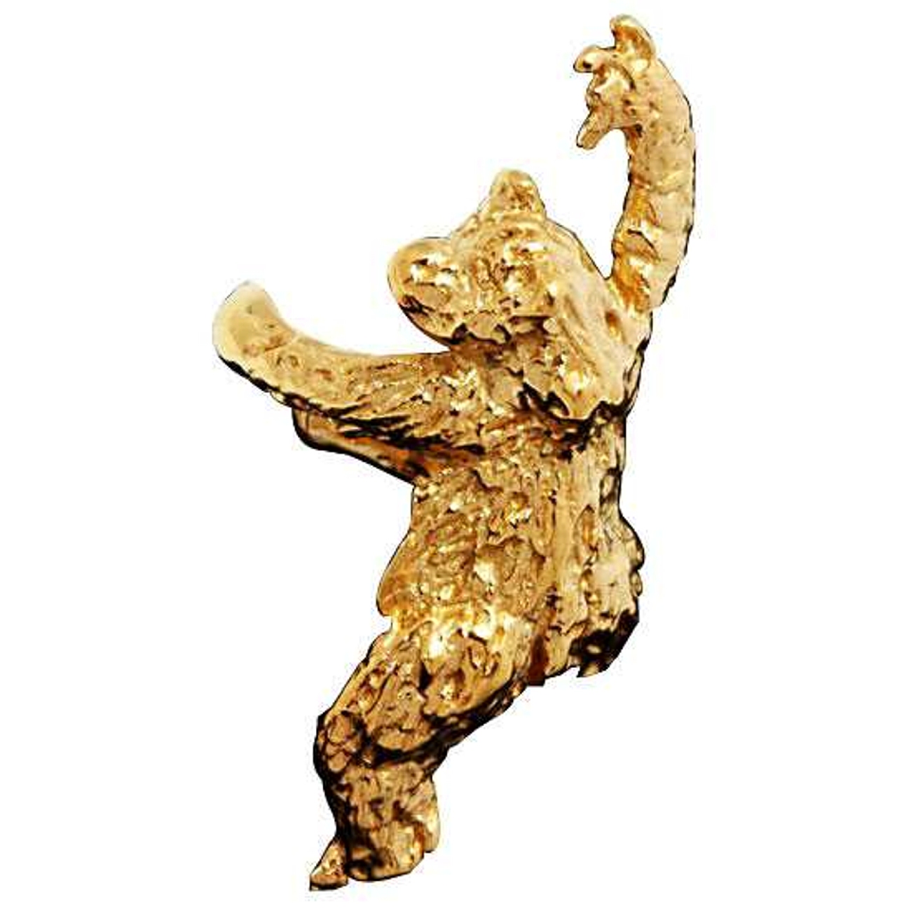 Left Only Gold Vermeil Pierceless Climbing Bear Ear Cuff Left Only Gold Vermeil Pierceless Climbing Bear Ear Cuff