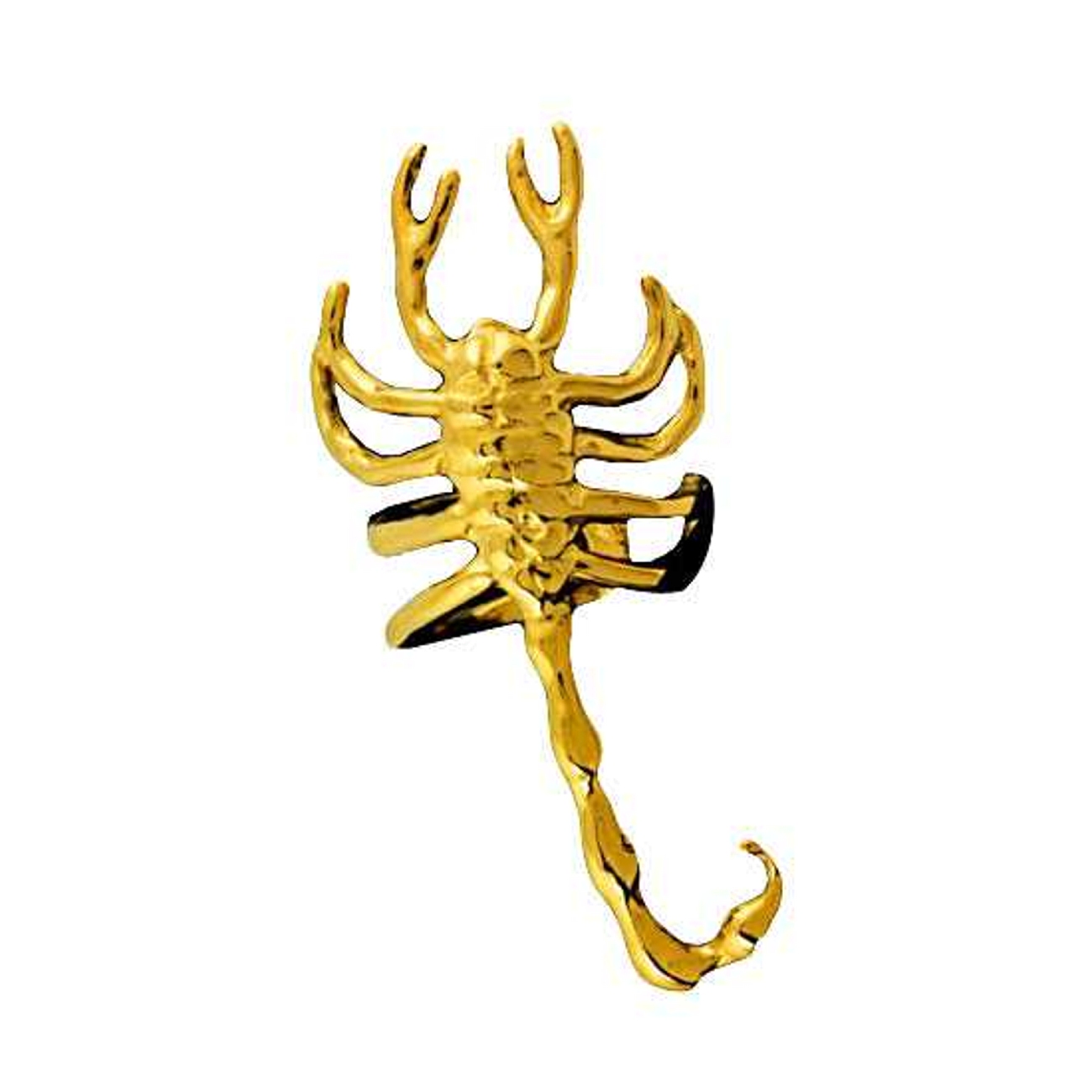 Gold Vermeil Right Only Scorpion Ear Cuff Gold Vermeil Right Only Scorpion Ear Cuff
