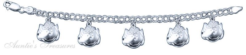7" Unique Peanuts Sally Brown Charm Bracelet 7" Unique Peanuts Sally Brown Charm Bracelet