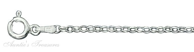 1.5mm Rolo Belcher Chain Necklace Or Bracelet 030