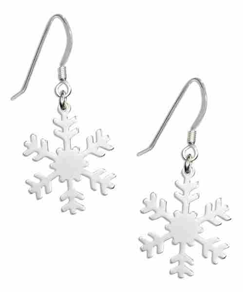 Snowflake Earrings on Snowflake Earrings