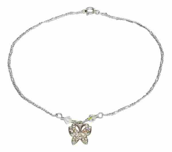 10" Butterfly Ankle Bracelet 10" Butterfly Ankle Bracelet