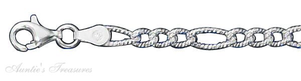 Figaro Chain Necklace Or Bracelet 100 Figaro Chain Necklace Or Bracelet 100