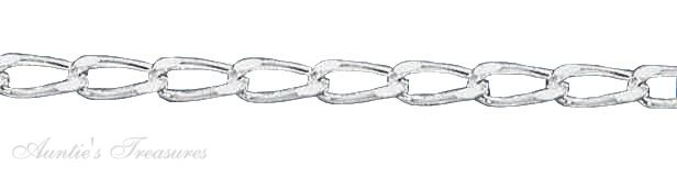 Oval Curb Chain Anklet Necklace Bracelet 100 Oval Curb Chain Anklet Necklace Bracelet 100