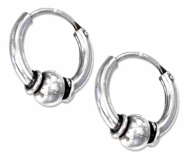 mens hoop earrings
