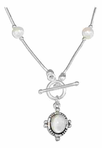 Toggle Pearl Mother Of Pearl Pendant Choker Necklace Pearl Mothe