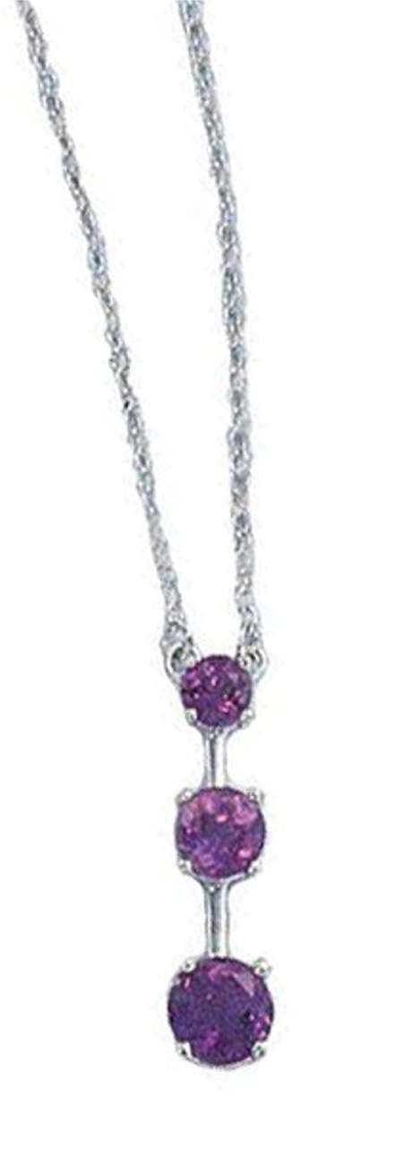 Yesterday Today Tomorrow Amethyst Pendant Necklace Yesterday Today Tomorrow Amethyst Pendant Necklace