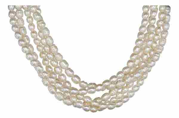 White Freshwater Pearl Necklace White Freshwater Pearl Necklace