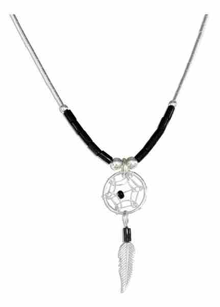 Small Dream Catcher Necklace Small Dream Catcher Necklace