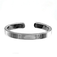 2mm Plain Flat Thin Band Adjustable Toe Ring 2mm Plain Flat Thin Band Adjustable Toe Ring
