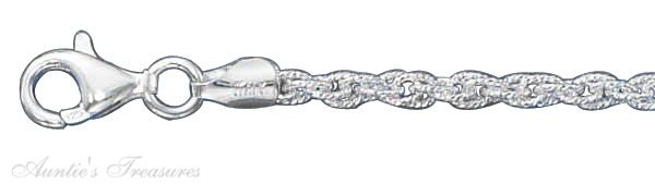 Loose Rope Chain Necklace Or Bracelet 2.5mm Loose Rope Chain Necklace Or Bracelet 2.5mm