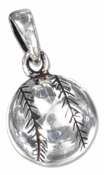 3D Detailed Softball Or Baseball Ball Pendant 3D Detailed Softball Or Baseball Ball Pendant