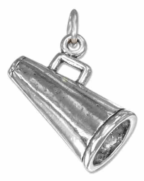 3D Cheerleaders Megaphone Charm 3D Cheerleaders Megaphone Charm