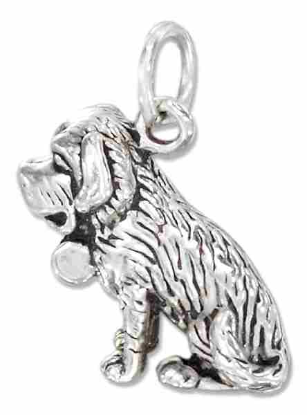 3D St Bernard Dog Breed Charm 3D St Bernard Dog Breed Charm