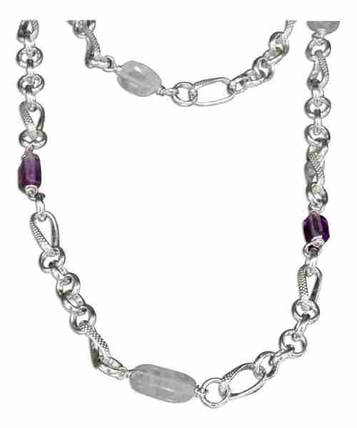 Amethyst Quartz Necklace Amethyst Quartz Necklace