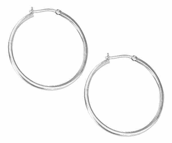 Square Hoop Earrings 43mm Square Hoop Earrings 43mm