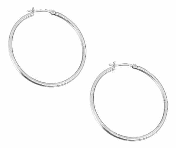 Square Hoop Earrings 50mm Square Hoop Earrings 50mm