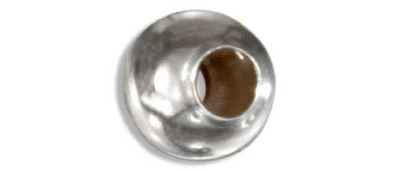 5mm Round High Polished Spacer Bead Pendant Separator 5mm Round High Polished Spacer Bead Pendant Separator