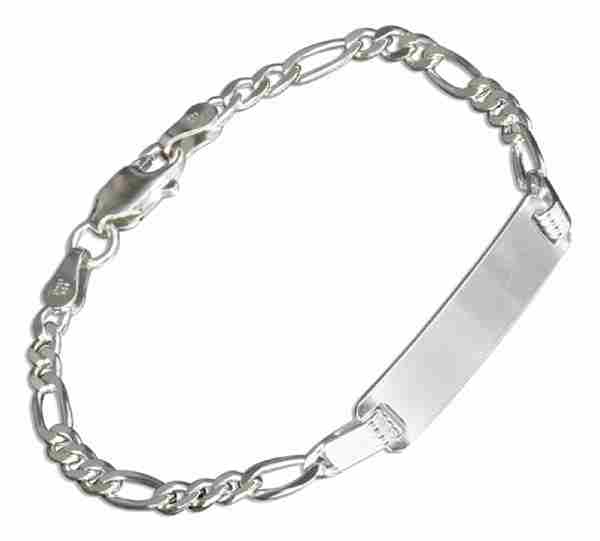 Childrens ID Bracelet Figaro