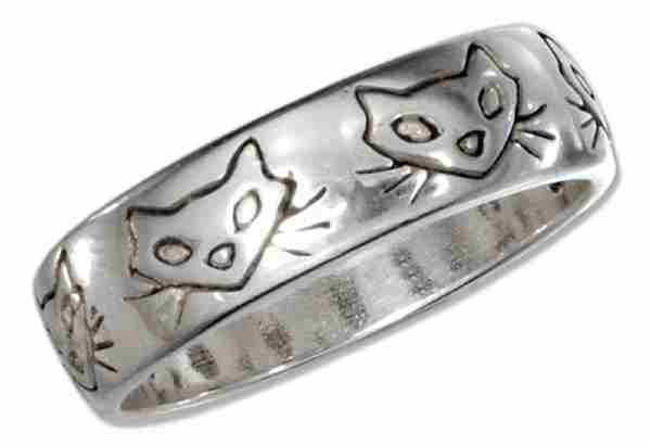 Cat Faces Ring