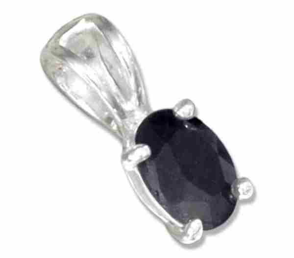 Oval Sapphire Pendant Oval Sapphire Pendant