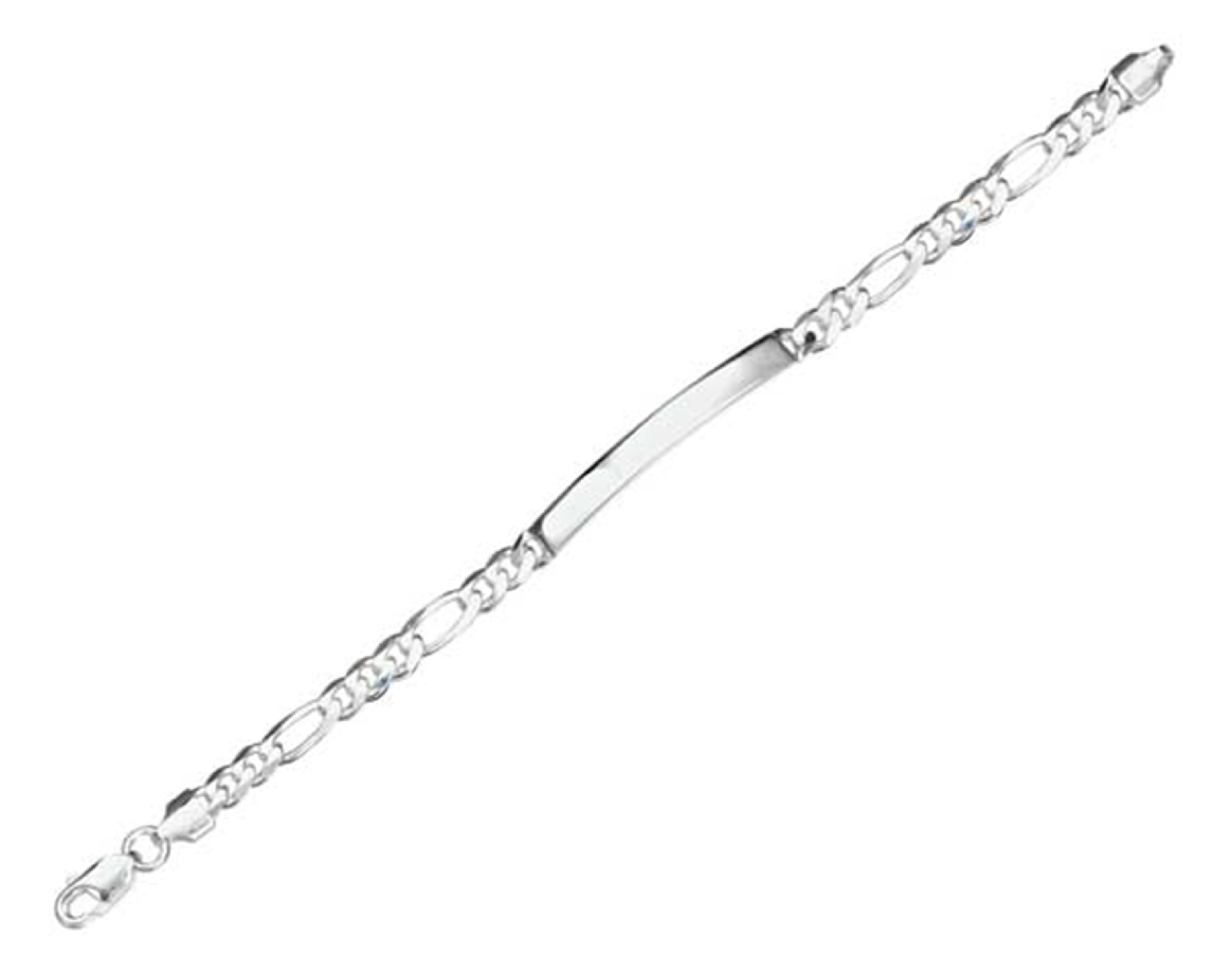 ID Bracelet Figaro 150 7 Inch ID Bracelet Figaro 150 7 Inch