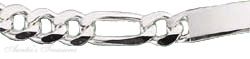 ID Bracelet Figaro 220 7 Inch