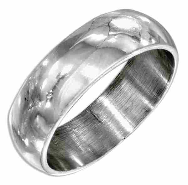 Plain Wedding Band Ring 7mm Plain Wedding Band Ring 7mm
