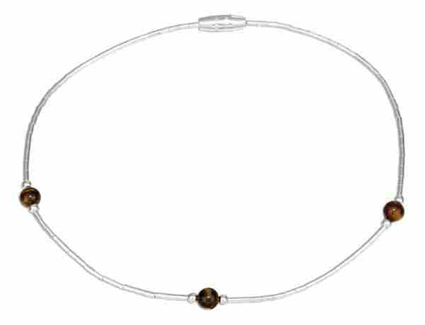 Beaded Tiger Eye Ankle Bracelet Beaded Tiger Eye Ankle Bracelet