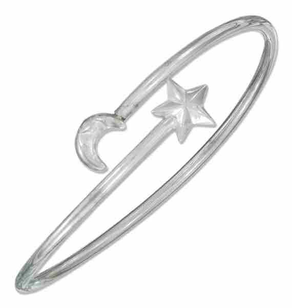 Moon Star Bangle Bracelet Moon Star Bangle Bracelet