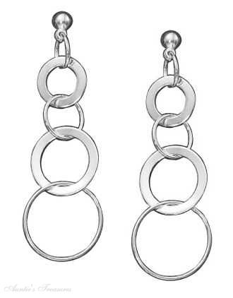 Circle Dangle Earrings