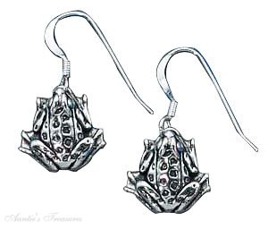 Frog Dangle Earrings