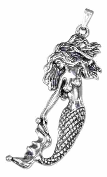 Topless Mermaid Charm