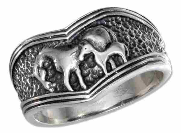 Horse Ring Mother Baby Horse Horse Ring Mother Baby Horse