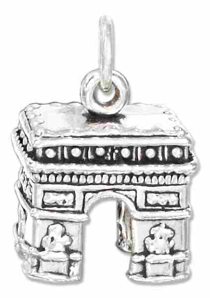 3D Arc De Triomphe Or Arch Of Triumph Charm 3D Arc De Triomphe Or Arch Of Triumph Charm