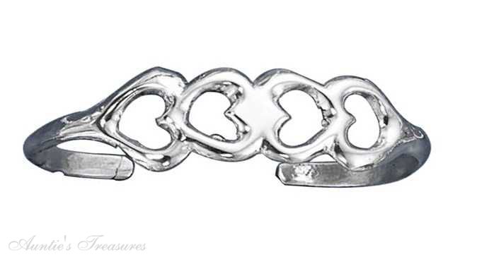 Baby Open Hearts Cuff Bracelet
