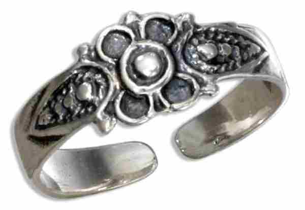 Bali Flower Toe Ring