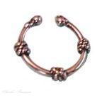 Nonpiercing 14mm Roped Bali Style Ear Cuff