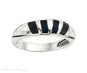 Black Onyx Inlay Ring